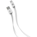 iEssentials IEN-FC4C-WT Flat USB-C to USB-A Cable