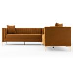 Kenda Corner Sectional Mid-Century Modern Sofa