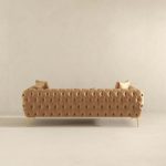 Malia Mid-Century Modern Chesterfield Sofa