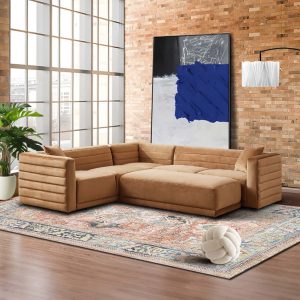 Solo Modular Corner Sectional Mid-Century Modern Sofa
