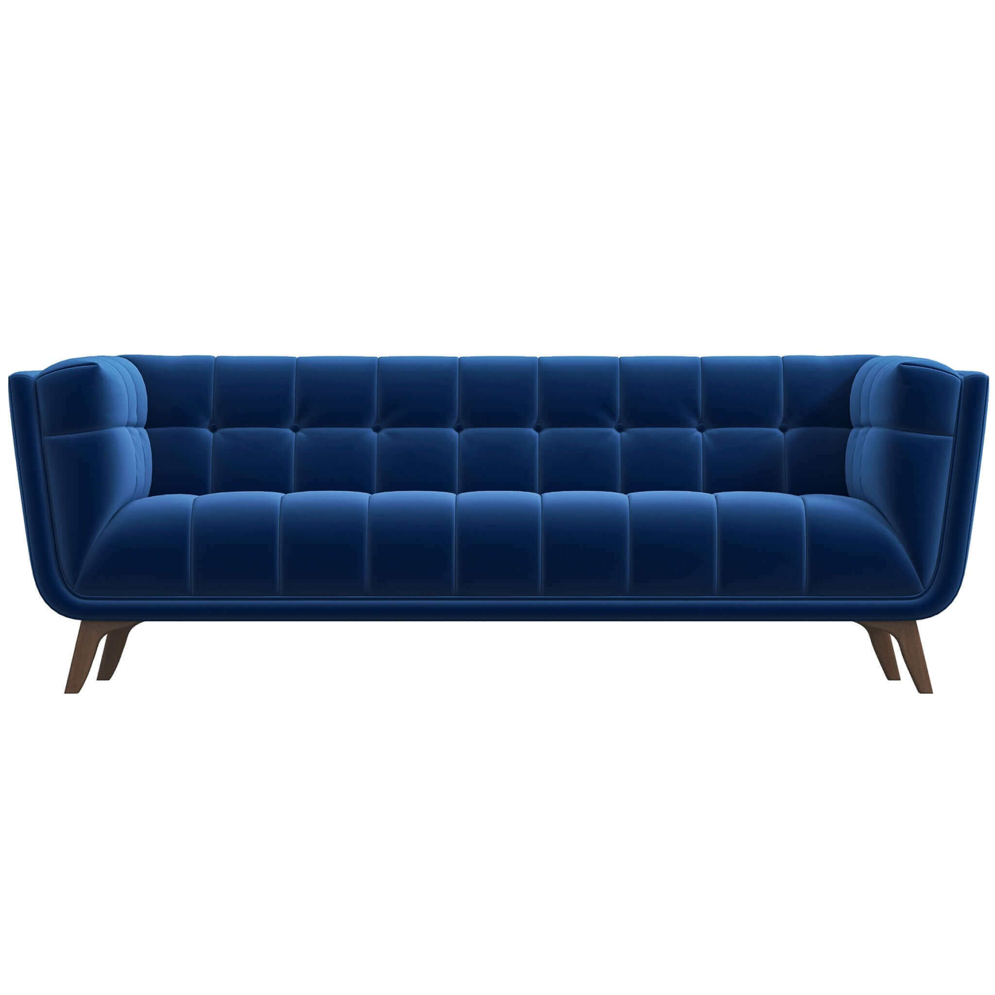 Addison Large Navy-Blue Velvet Sofa Addison Large Navy-Blue Velvet Sofa