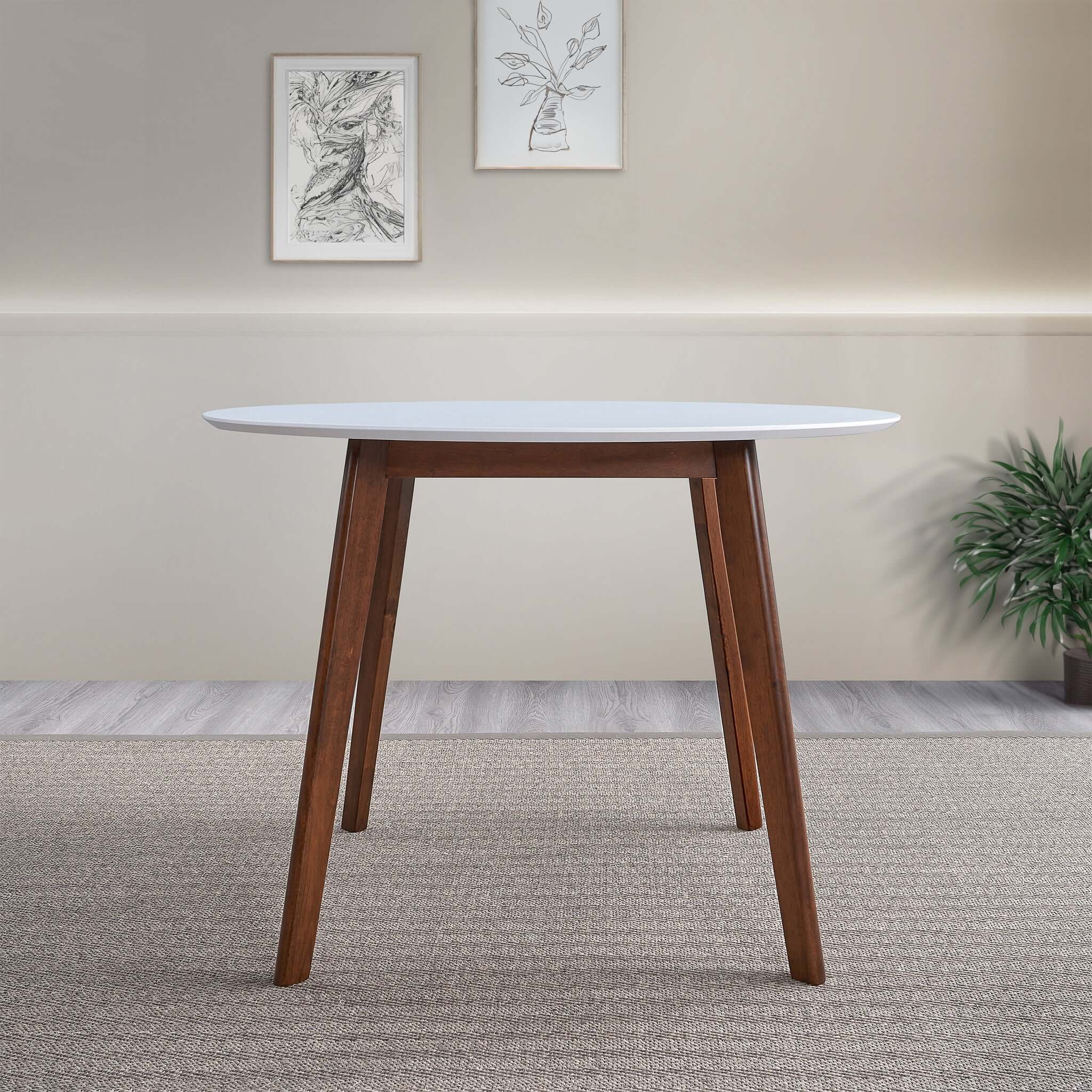 Carlton White Top Dining Table Carlton White Top Dining Table