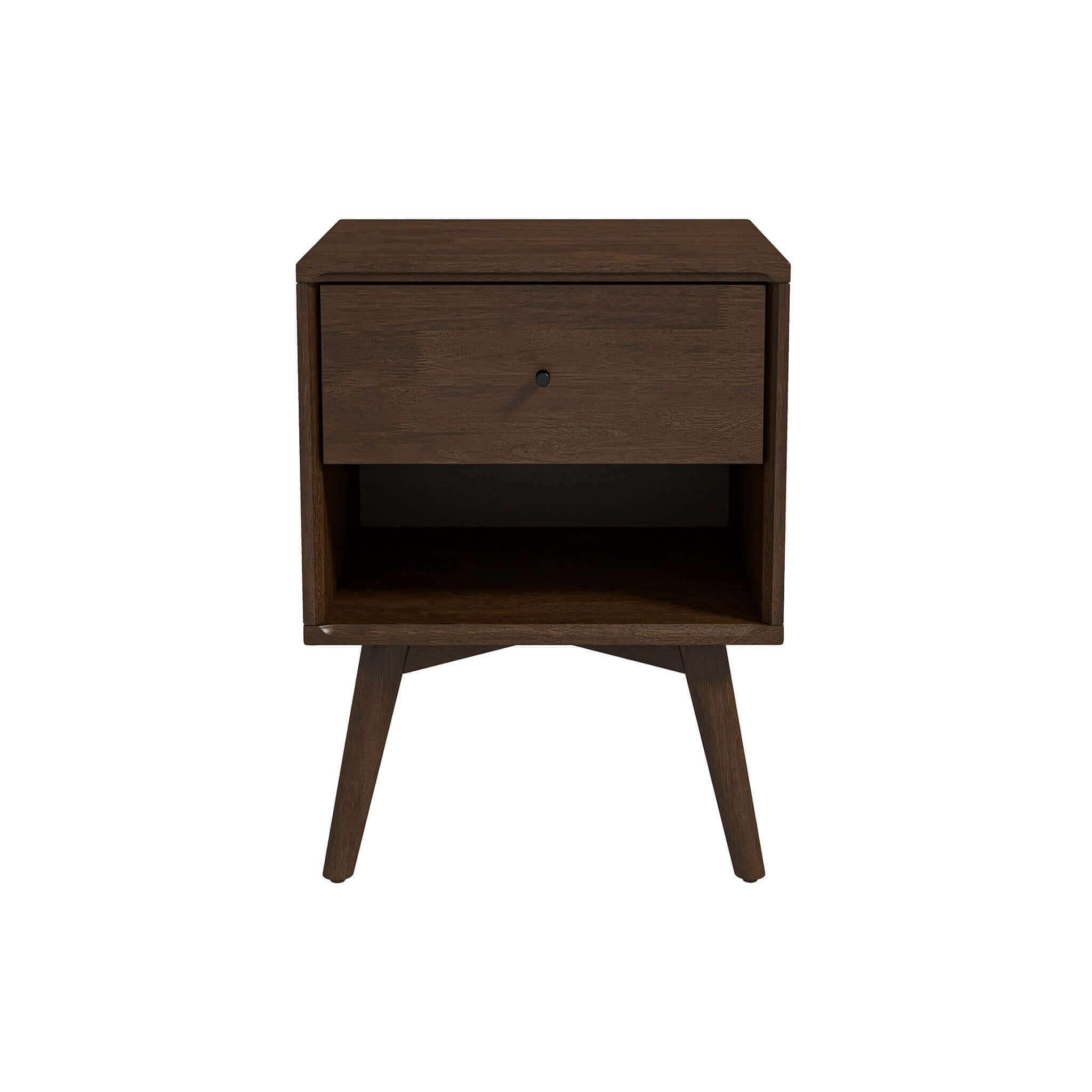 Caroline Mid Century Modern Style Night Stand 1-Drawer Caroline Mid Century Modern Style Night Stand 1-Drawer