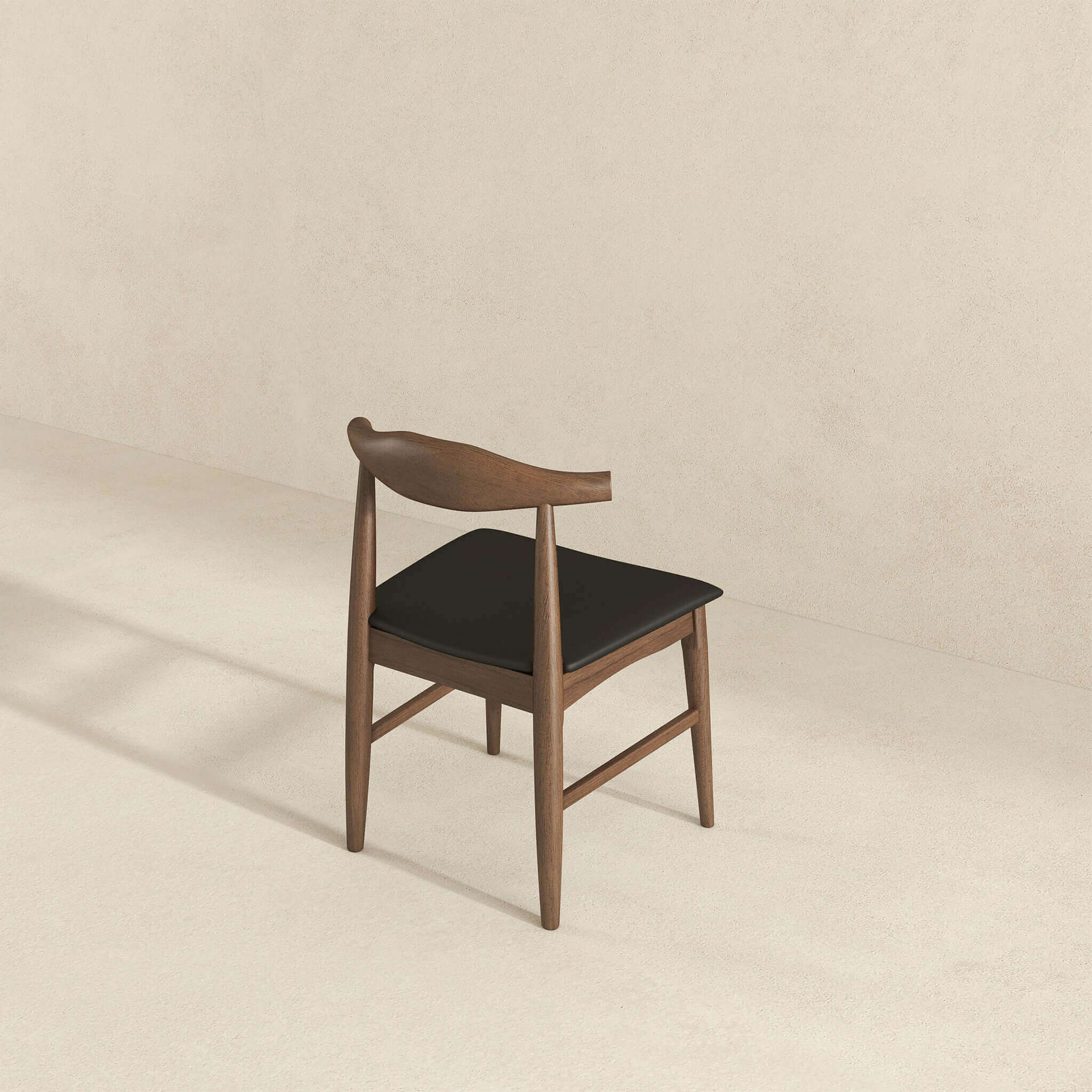 Destiny Mid-Century Modern Black PU Dining Chairs (Set of 2) Destiny Mid-Century Modern Black PU Dining Chairs (Set of 2)