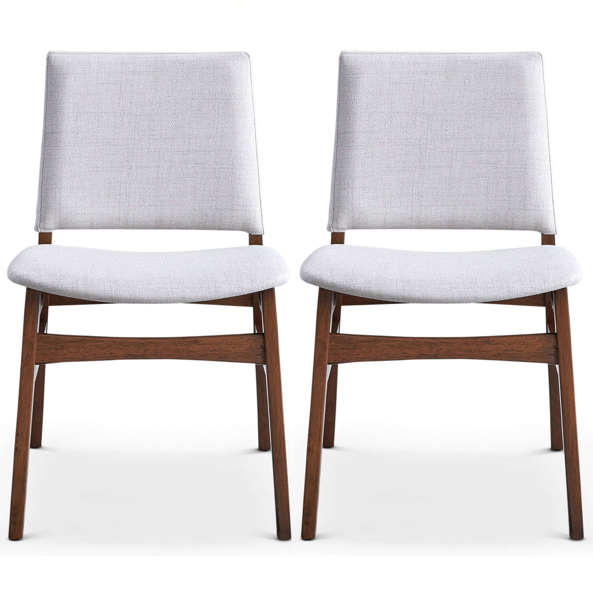 Gusto Mid-Century Modern Fabric Dining Chair (Set of 2) Gusto Mid-Century Modern Fabric Dining Chair (Set of 2)