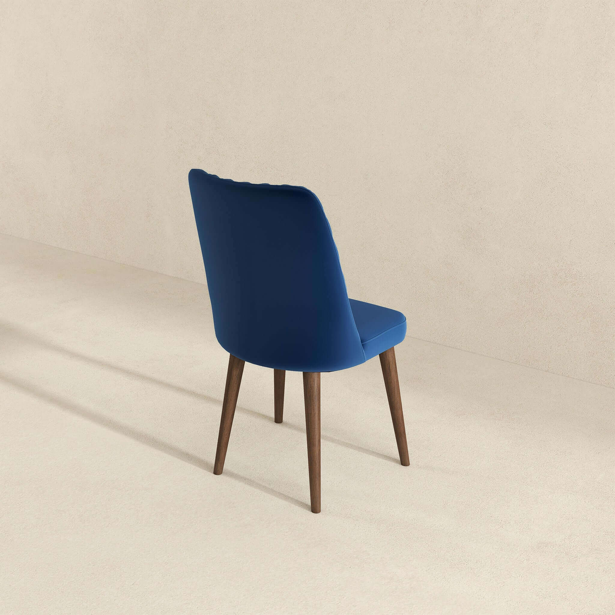 Katie Mid-Century Modern Navy Blue Velvet Dining Chair (Set of 2) Katie Mid-Century Modern Navy Blue Velvet Dining Chair (Set of 2)