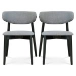 Korbin Grey Fabric Dining Chair