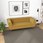 Addison Large Gold Velvet Sofa - Image 4