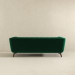 Addison Large Green Velvet Sofa - Image 5