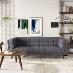 Addison Large Seaside Gray Fabric Sofa - Image 2