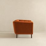 Addison Lounge Chair (Burnt Orange Velvet) - Image 5