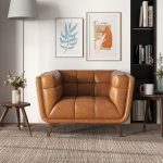 Addison Lounge Chair (Cognac Leather) - Image 3