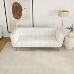 Addison Sofa (Large - Beige Boucle with Metal Feet) - Image 3