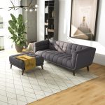 Addison Square Upholstered Ottoman - Image 2