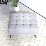 Addison Square Upholstered Ottoman - Image 3