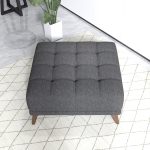 Addison Square Upholstered Ottoman - Image 4