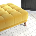 Addison Square Upholstered Ottoman - Image 5