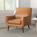 Alex Tan Leather Lounge Chair - Image 4