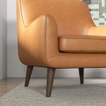 Alex Tan Leather Lounge Chair - Image 5