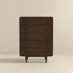Alexa Mid Century Modern Dresser 5 Drawer - Image 3