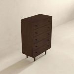 Alexa Mid Century Modern Dresser 5 Drawer - Image 4