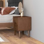 Alexandra Brown Night Stand With 2 Drawers - Image 5