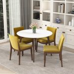 Alina Dining Table (White) - Image 5
