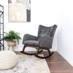 Alistair Solid Wood Rocking Chair - Image 3