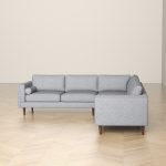 Amber Light Grey Corner Sectional Sofa - Image 3
