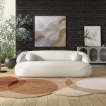 Andrew Beige Boucle Sofa - Image 3