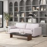 Anthony  Beige Linen Sofa - Image 3