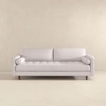 Anthony  Beige Linen Sofa - Image 4