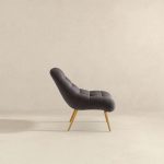 Aubrey French Boucle Lounge Chair - Image 2