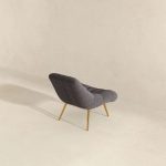 Aubrey French Boucle Lounge Chair - Image 3