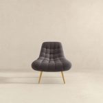 Aubrey French Boucle Lounge Chair - Image 5