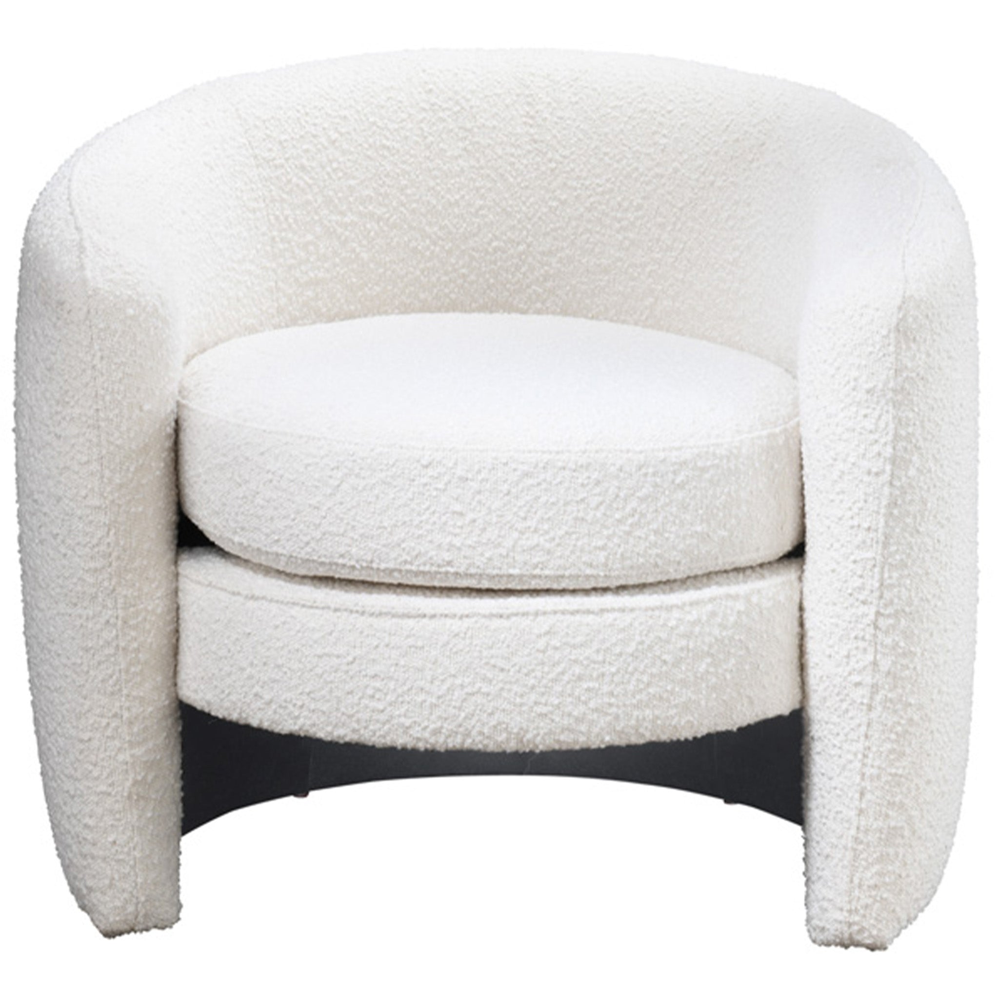 Avalon White Boucle Lounge Chair Avalon White Boucle Lounge Chair