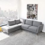 Benson Grey Sectional Sofa Left Facing Chaise - Image 2