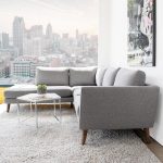 Benson Grey Sectional Sofa Left Facing Chaise - Image 3