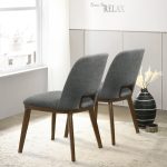 Blake Dark Grey Fabric Dining Chair (Set Of 2) - Image 2