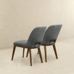 Blake Dark Grey Fabric Dining Chair (Set Of 2) - Image 4