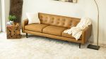 Braxton Tan Leather Sofa - Image 4