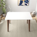 Carlos White Small Dining Table - Image 3