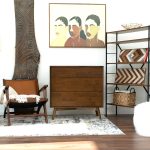 Caroline Mid Century Modern Solid Wood Dresser 3-Drawer - Image 5