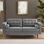 Casey Velvet Loveseat - Image 2