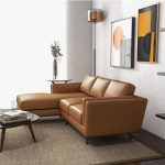 Chase Genuine Leather Sectional Left Facing - Image 3