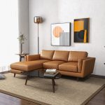 Chase Genuine Leather Sectional Left Facing - Image 4