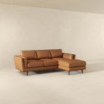 Chase Genuine Leather Sectional Right Facing - Image 3