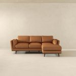 Chase Genuine Leather Sectional Right Facing - Image 4