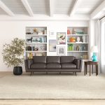 Chase Leather Sofa (Brown) - Image 4