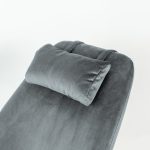 Chelsea Grey Velvet Rocking Chair - Image 5